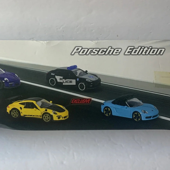 Majorette Toy Cars Porsche Edition Model 5-Car Set New - Picture 9 of 11